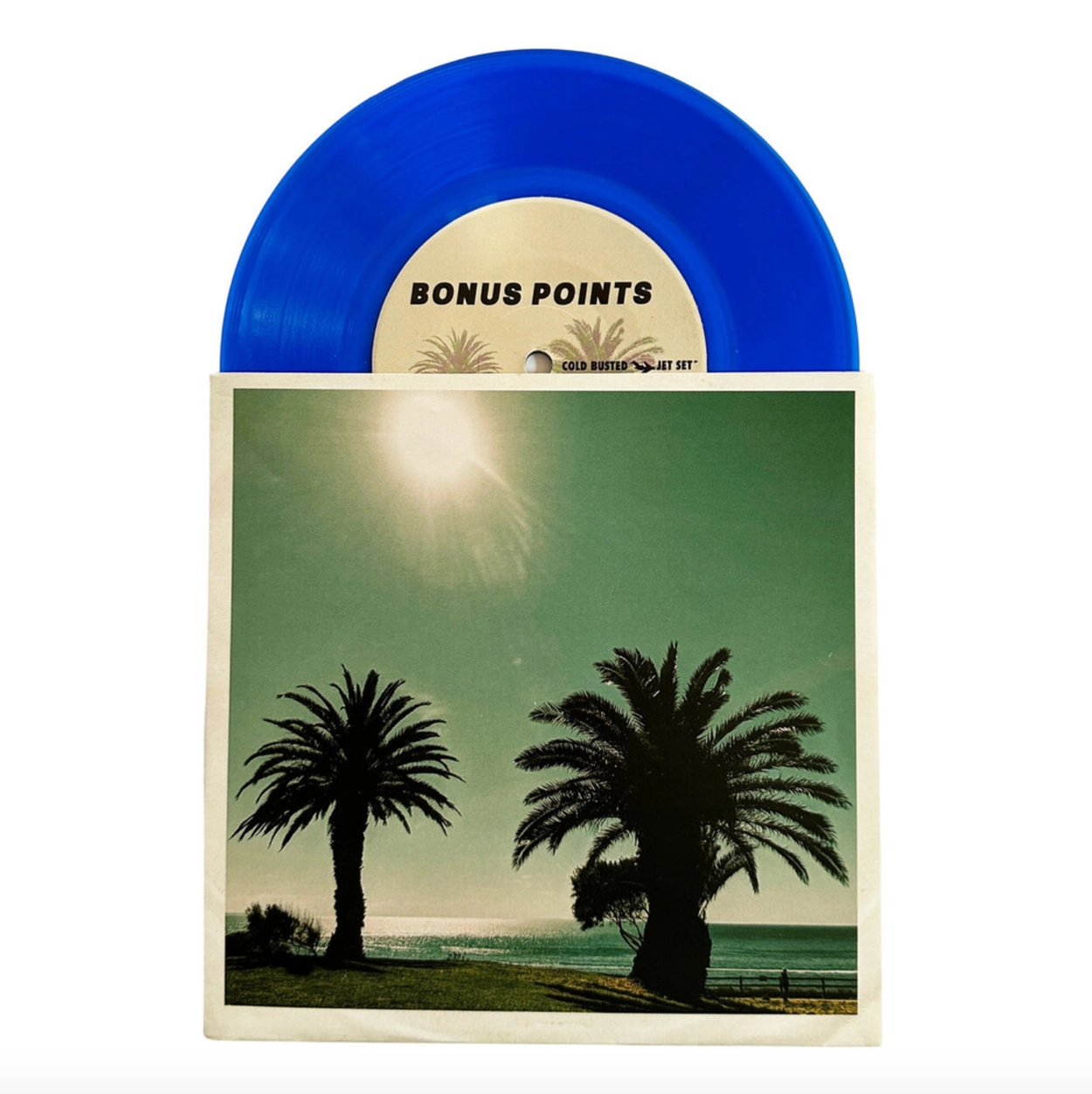 Bonus Points – Off Topic (2023 / US / 7 inch, 45 RPM, EP, Limited Edition, Blue)