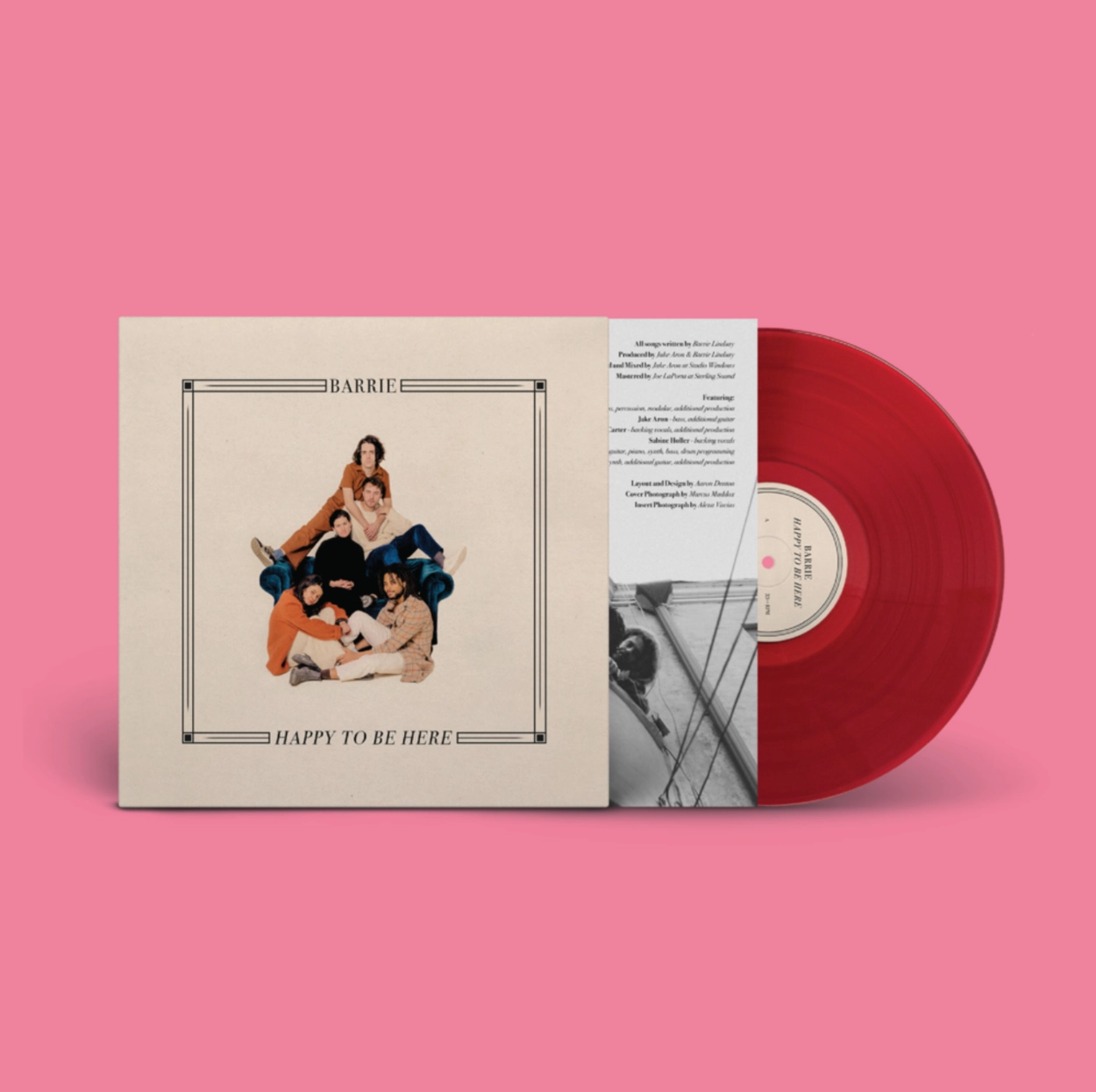 Barrie – Happy To Be Here (2019 / US / Limited Edition, Red)