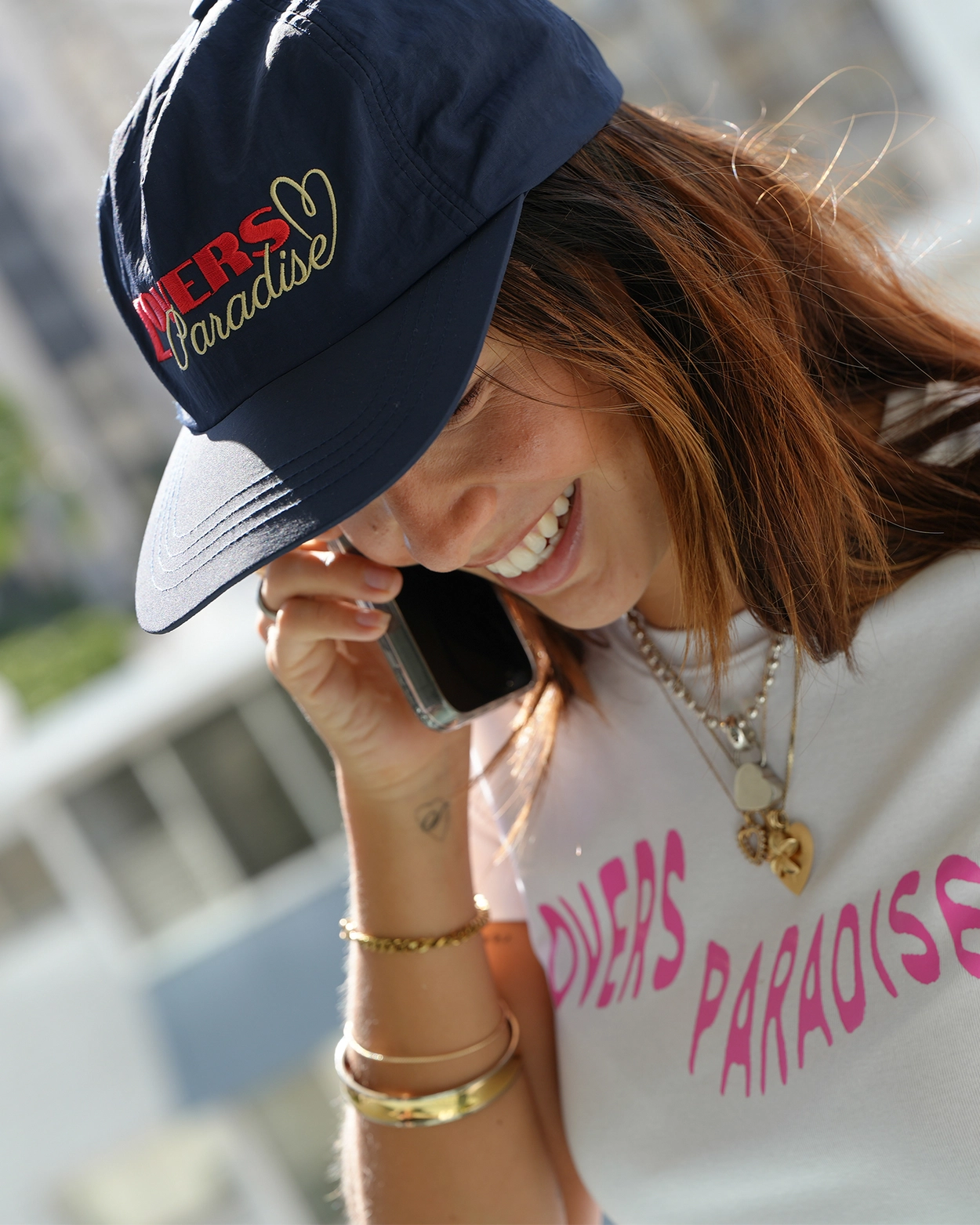【Hello Sunrise】HS x SG Lovers Relaxed Fit 5panel Cap 헬로선라이즈
