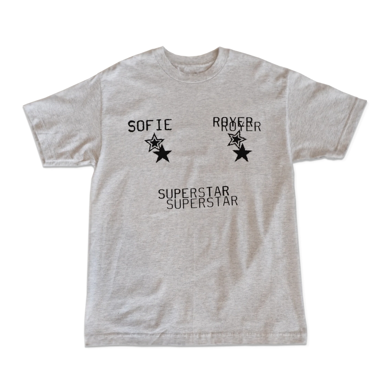 ミュージシャン LATENCY Rhinestone T GRAY Onyx Glitter T-Shirt - Grey – Feature