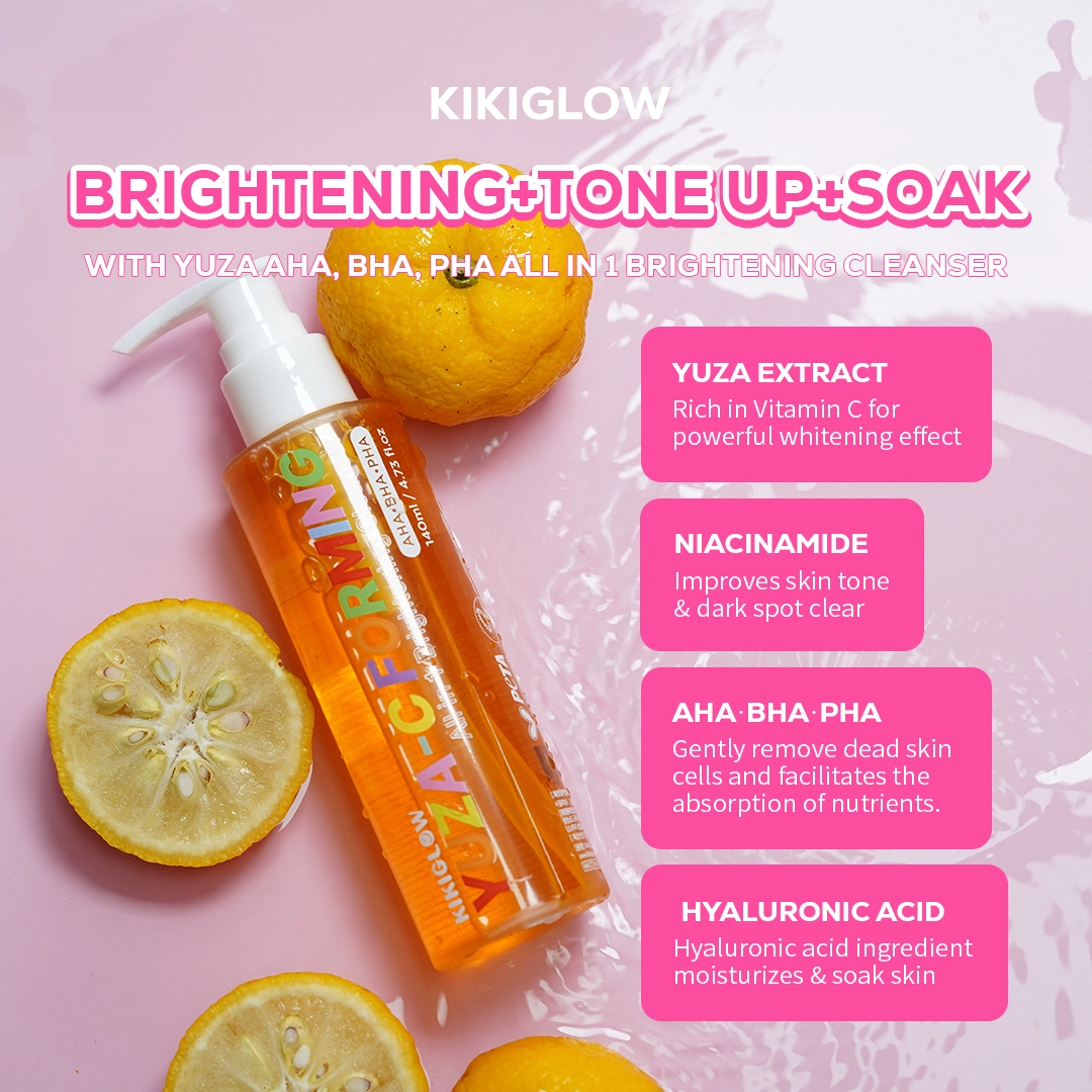 Yuja-C Foaming All-in-One Brightening Cleanser : Kiki Glow Yuja-C Foaming All-in-One Brightening Cleanser : Kiki Glow
