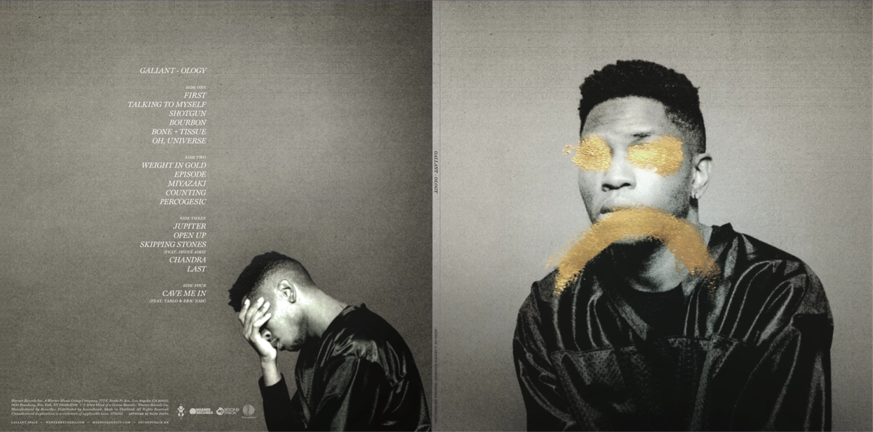 GALLANT OLOGY BLACK VINYL : Secondtrack Korea