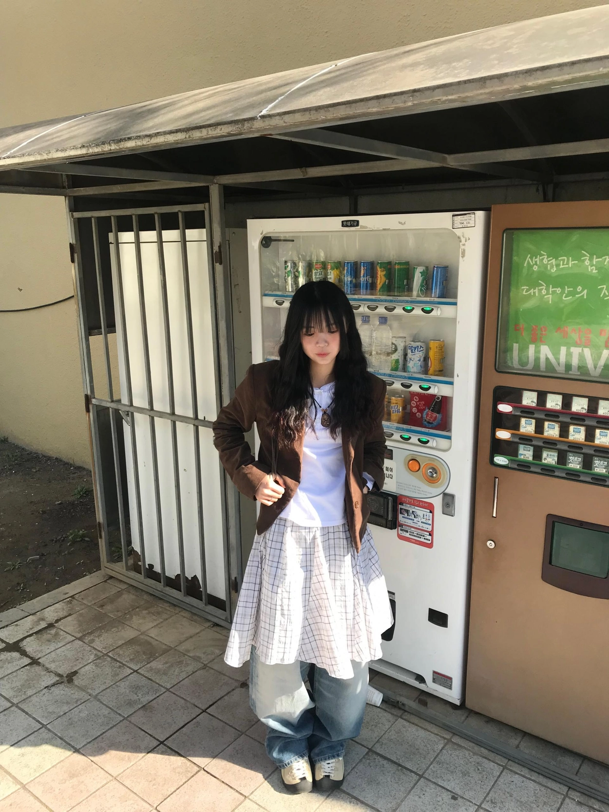アシンメトリーチェックスカート | ファッション通販サイト NUGU