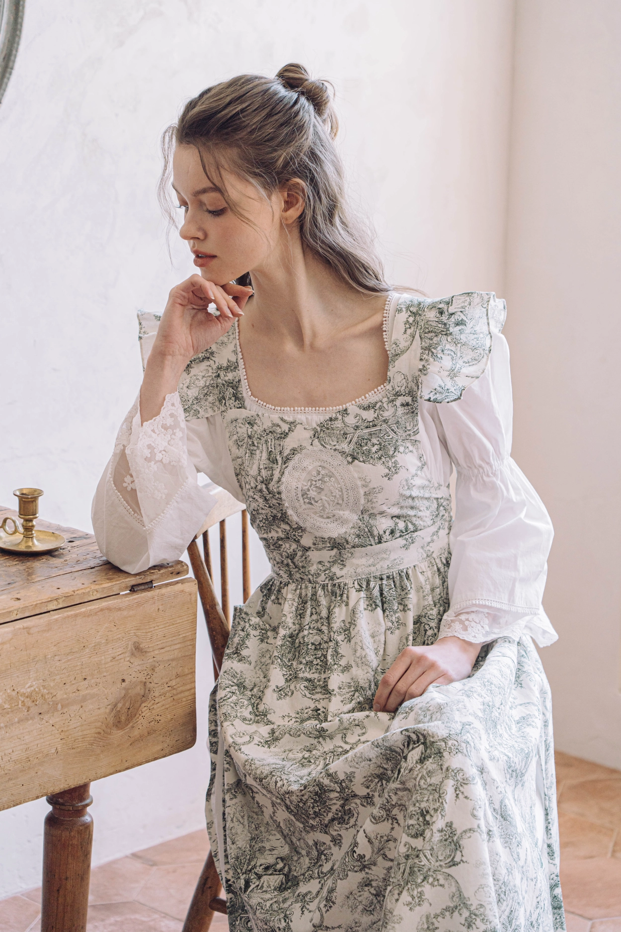 DUBLEVE TOILE DE JOUY POUCH [MINI] : DUBLEVE 드브르베