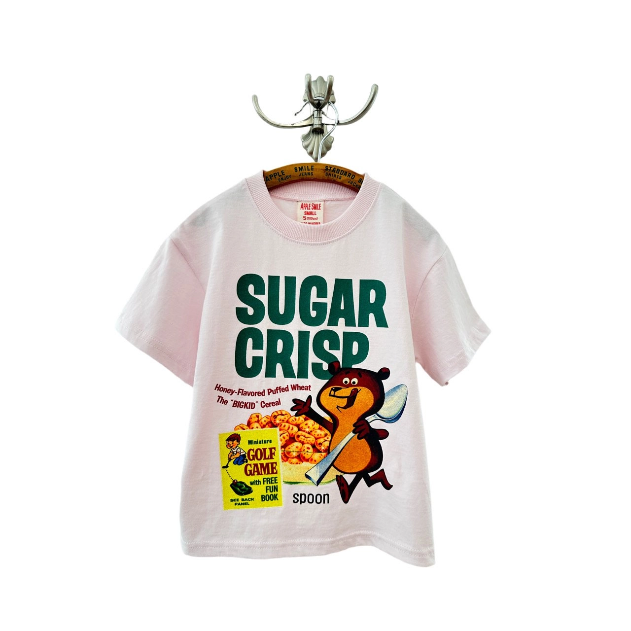 Apple Smile Sugar T-shirt Pink