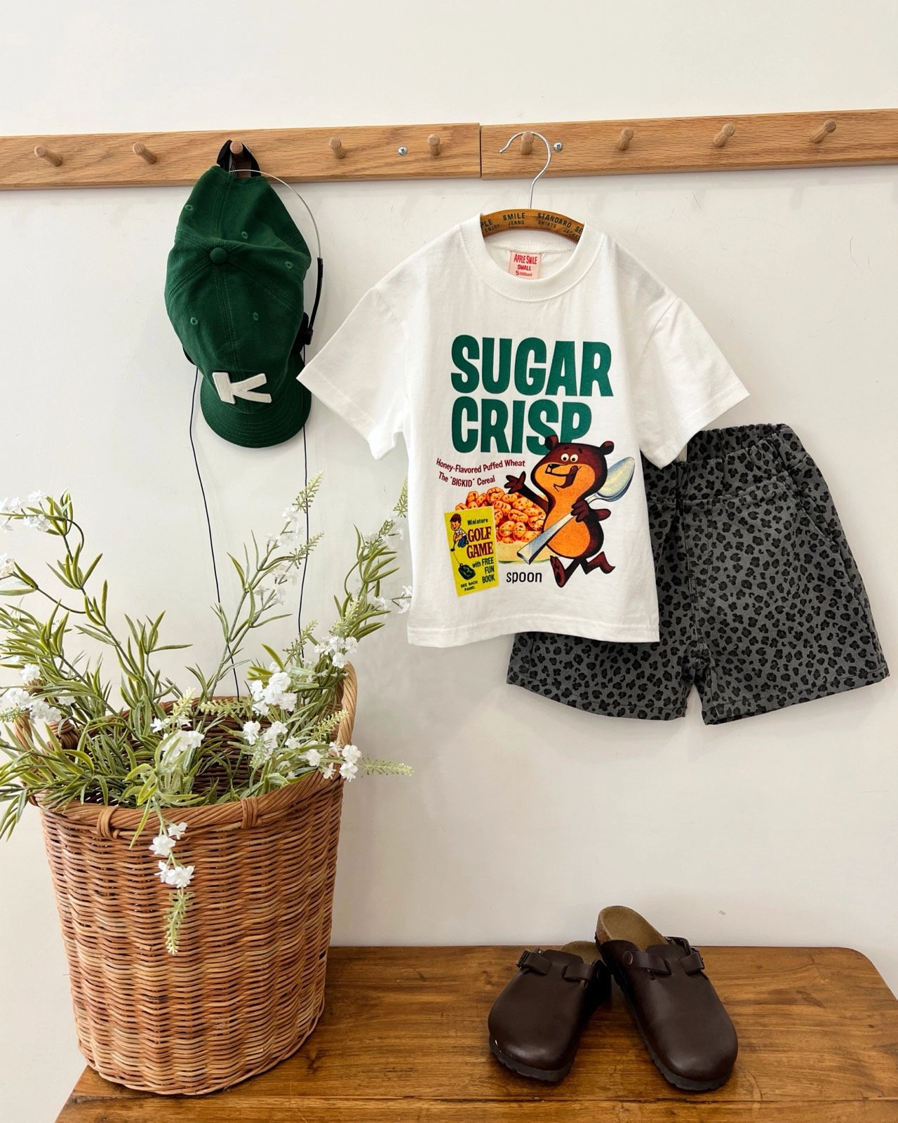 Apple Smile Sugar T-shirt Ivory