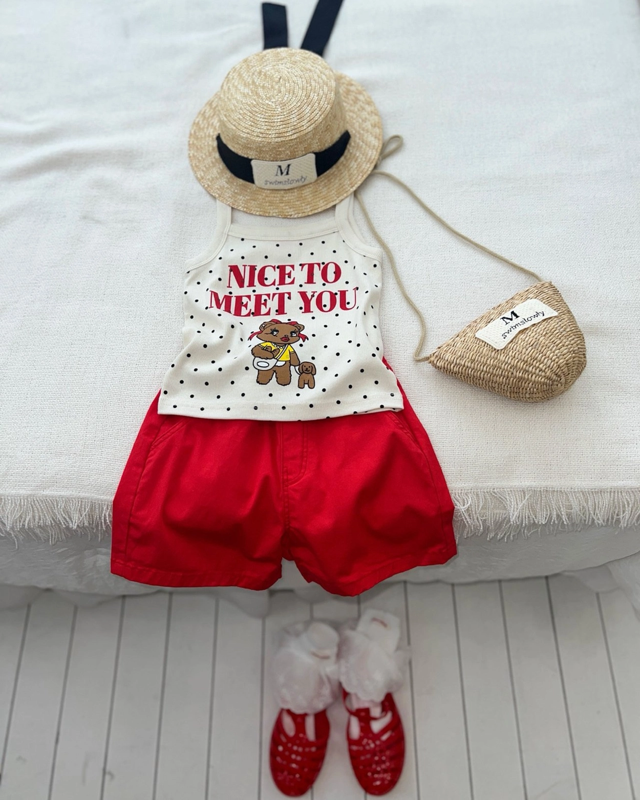 Apple Smile NICE Sleeveless Ivory