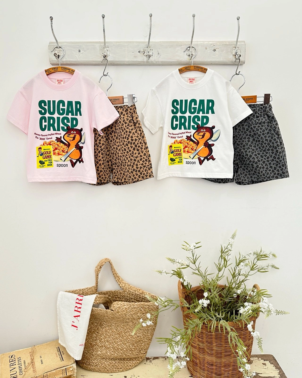 Apple Smile Sugar T-shirt Ivory