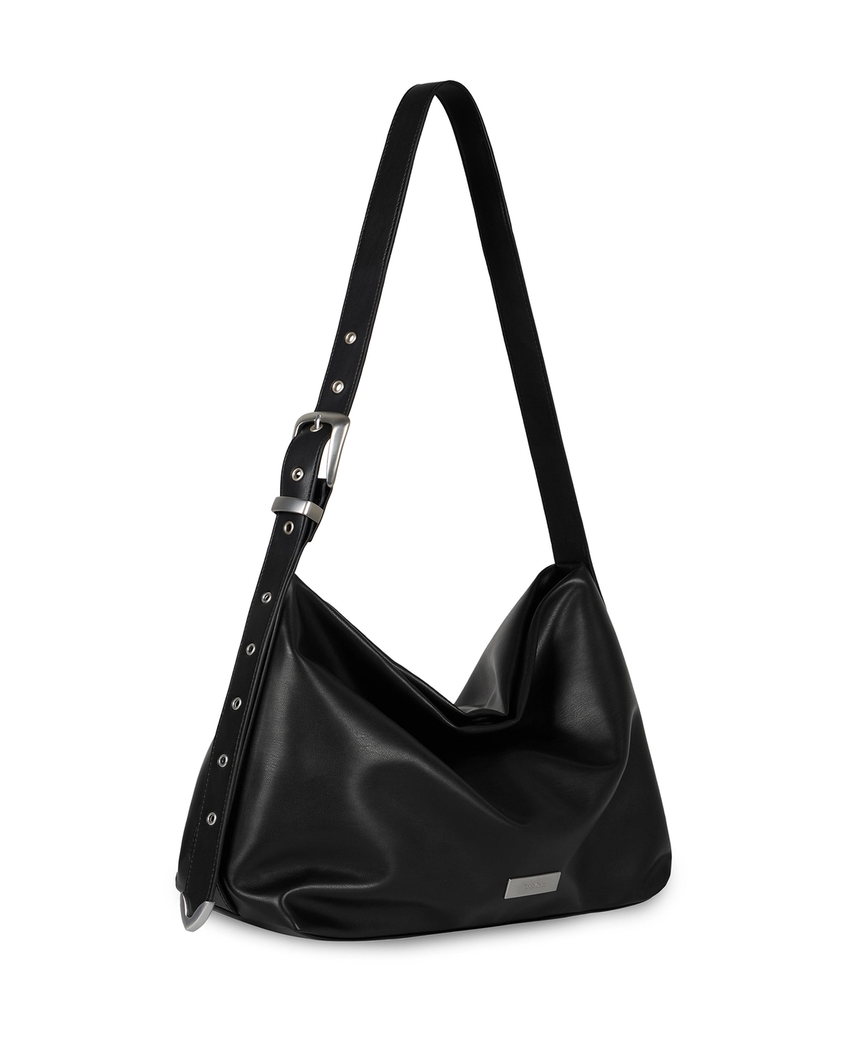 トートバッグ ROCKCAKE Square Leather Stud Middle Bag Black RC24BG00600 MUSINSA | ROCKCAKE Square Leather Stud Middle Bag - Wine