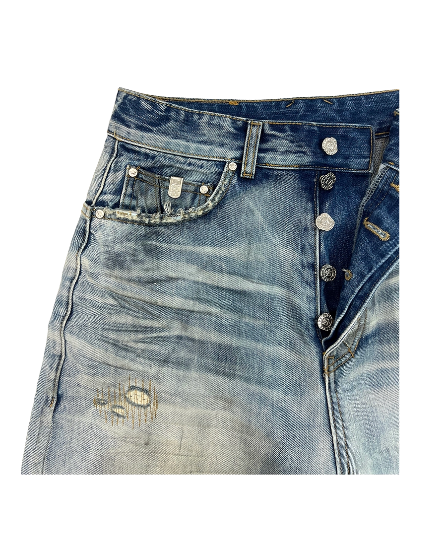 SICK BOY DENIM PANTS - BLUE : PACOSPLY