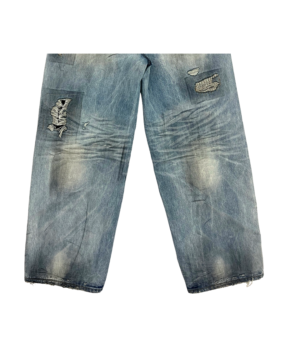 SICK BOY DENIM PANTS - BLUE : PACOSPLY