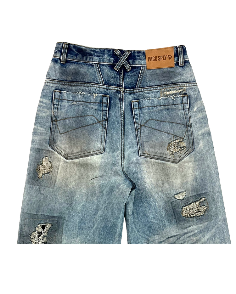 SICK BOY DENIM PANTS - BLUE : PACOSPLY
