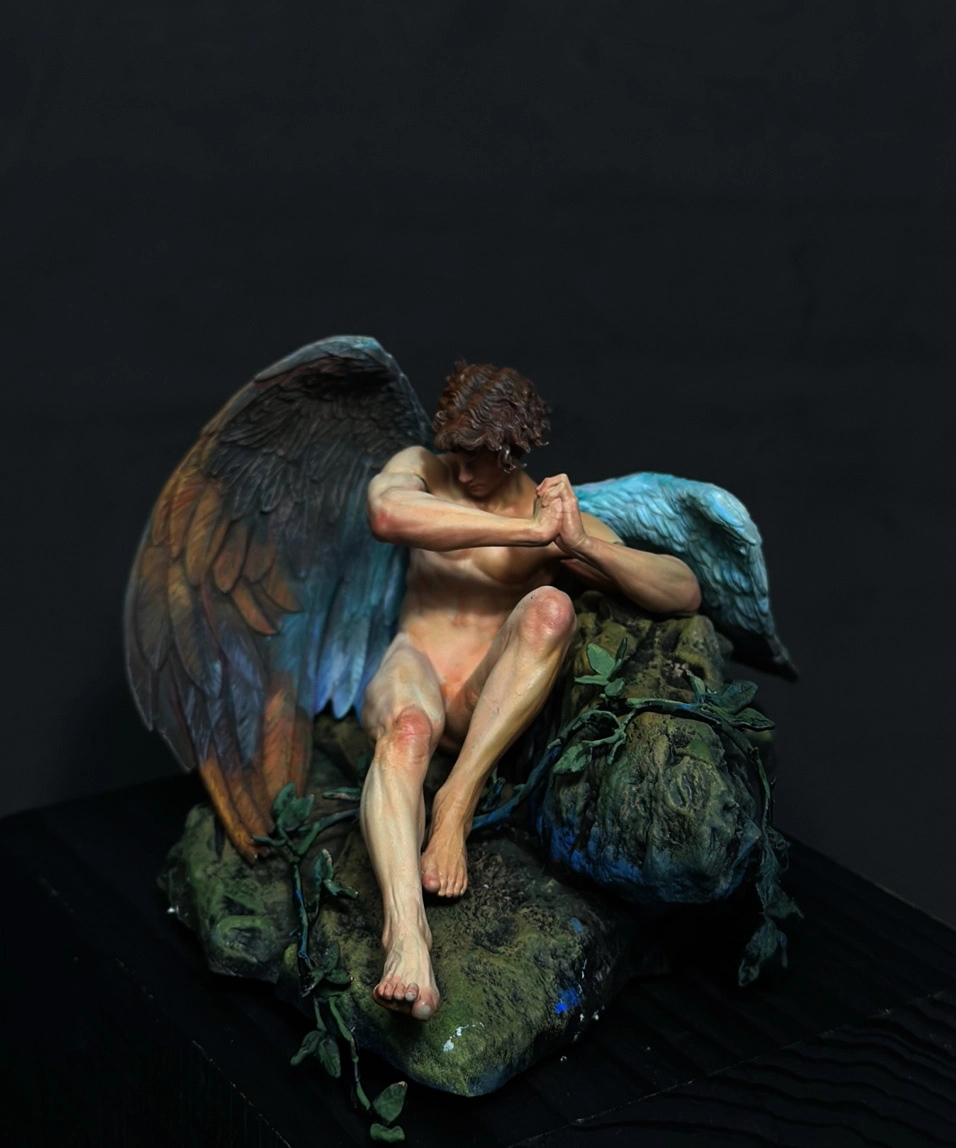 DiTO studio]Resurrection of the Fallen Angel / 120mm miniature for