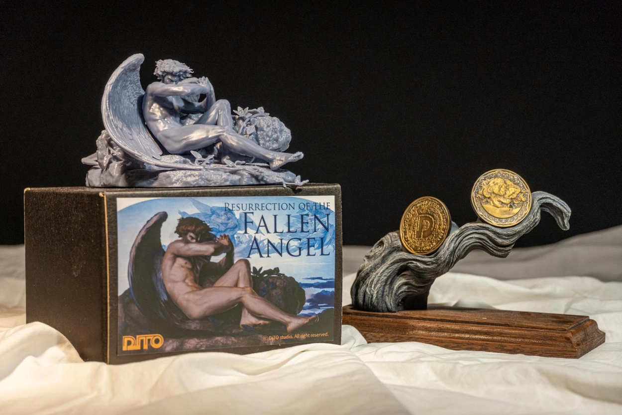 Dito studio]Resurrection of the Fallen Angel / 100mm miniature for