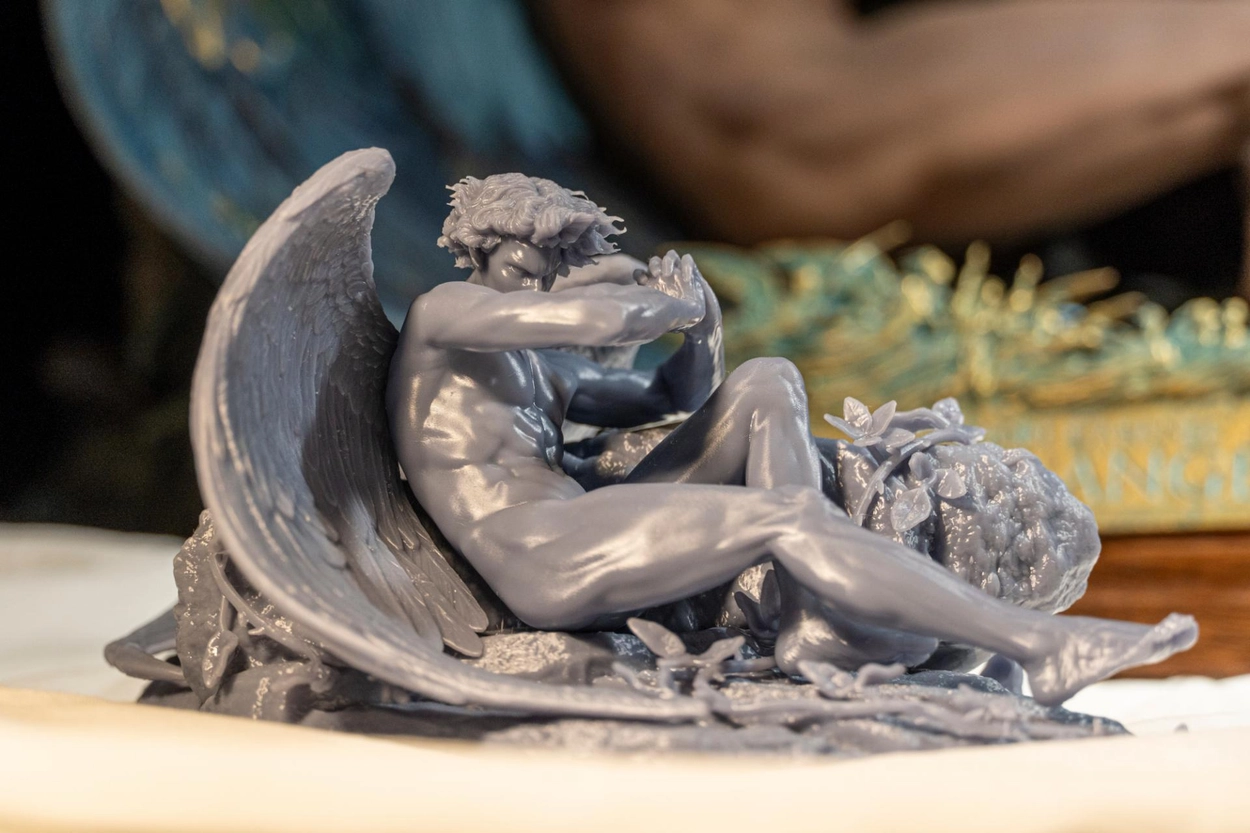 DiTO studio]Resurrection of the Fallen Angel / 120mm miniature for