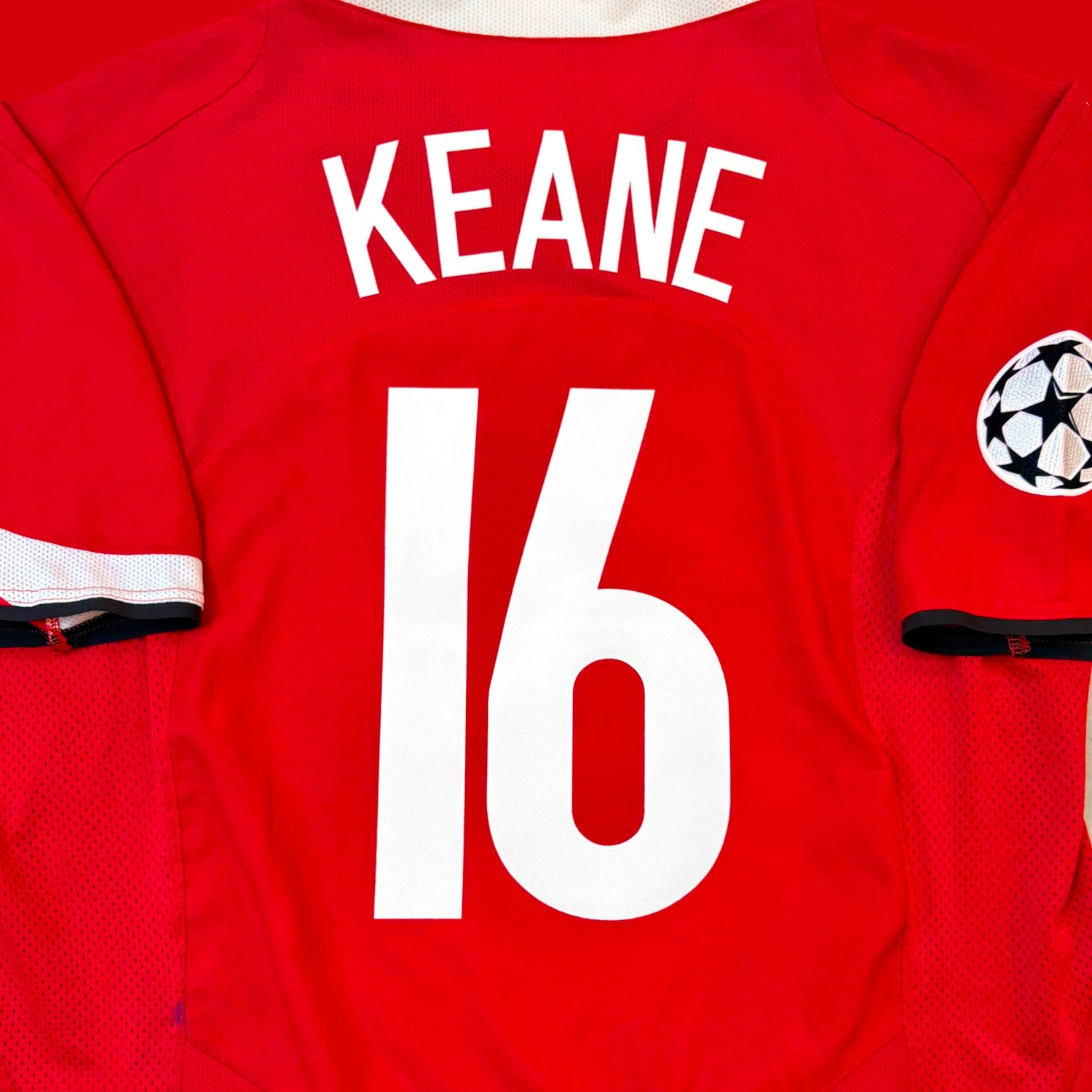マンチェスター・ユナイテッド ユニフォーム　KEANE 16 118834 ] Nike Manchester United 04/06 UCL Home Keane 16 L