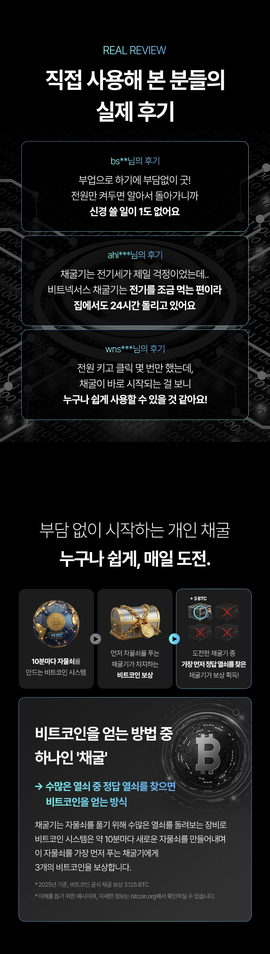 BN55 비트코인 채굴기 | 초소형·가전형·가전용 Bitcoin Miner | 간편 설치 채굴 솔루션