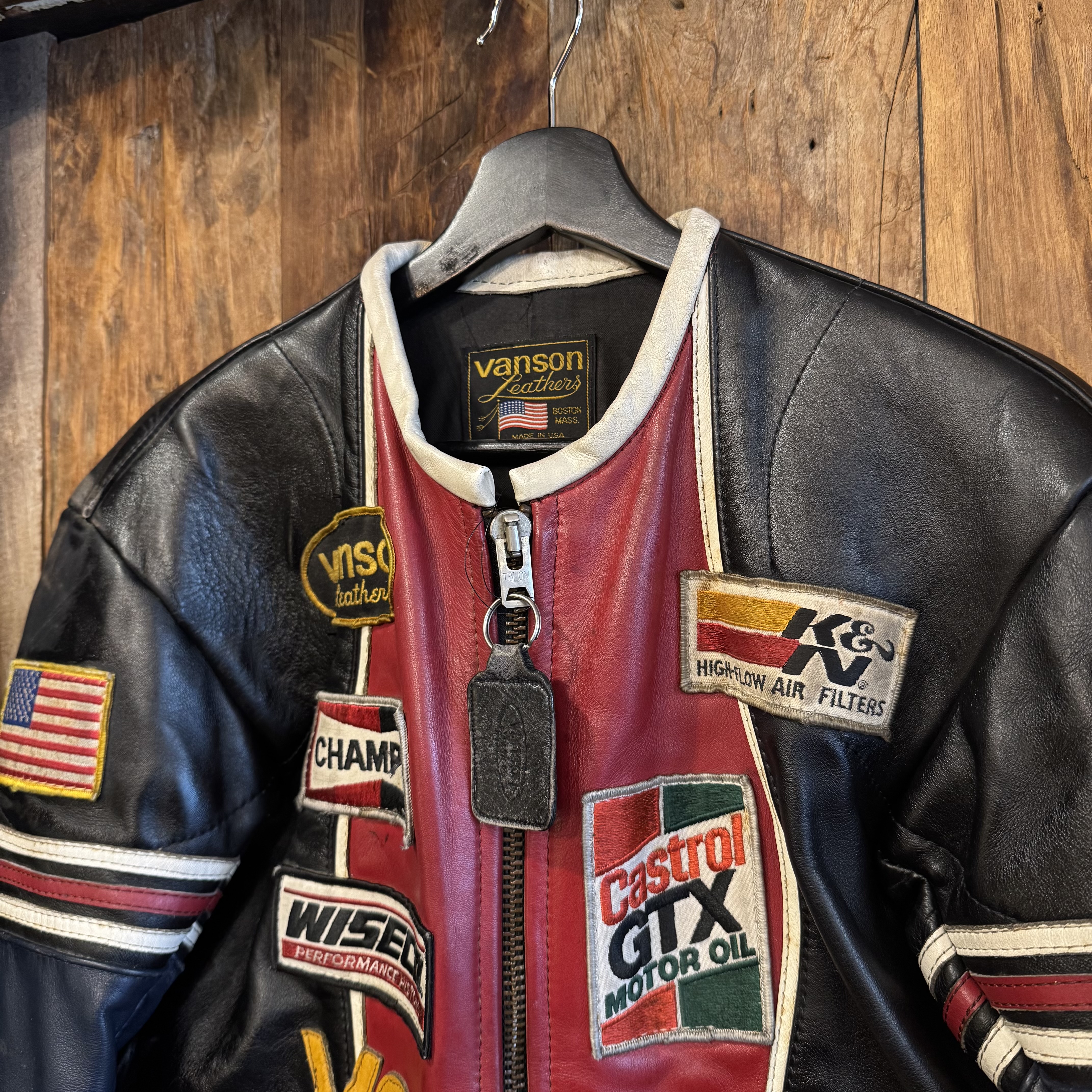 40] Vanson One Star Leather Jacket : masterpiecehannam