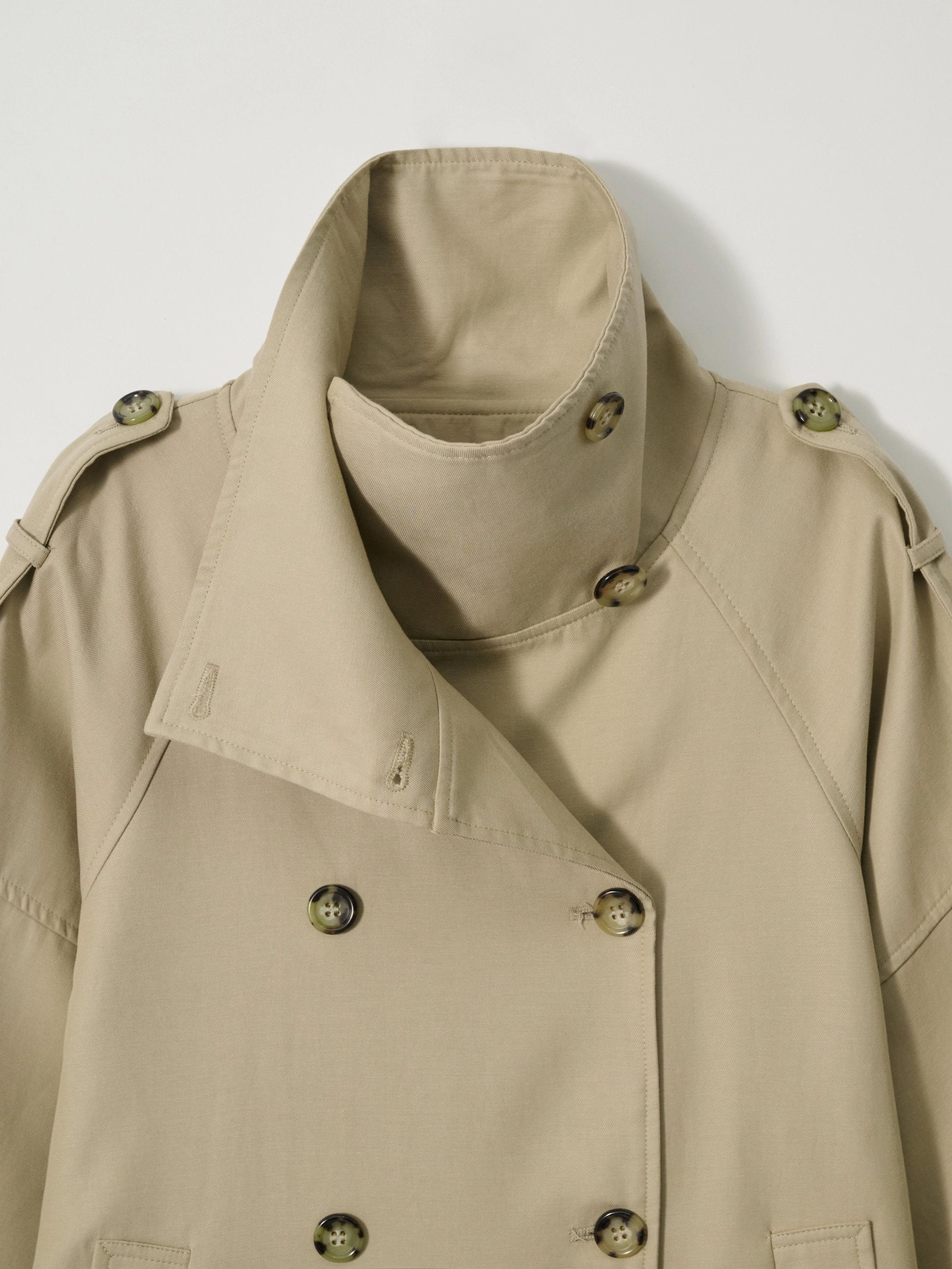 AUTHENTIC TRENCH JACKET (BEIGE) : ASURA