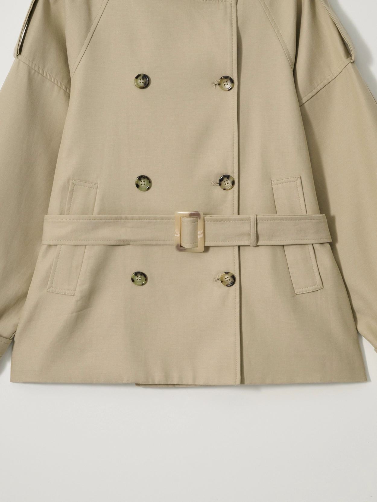 AUTHENTIC TRENCH JACKET (BEIGE) : ASURA