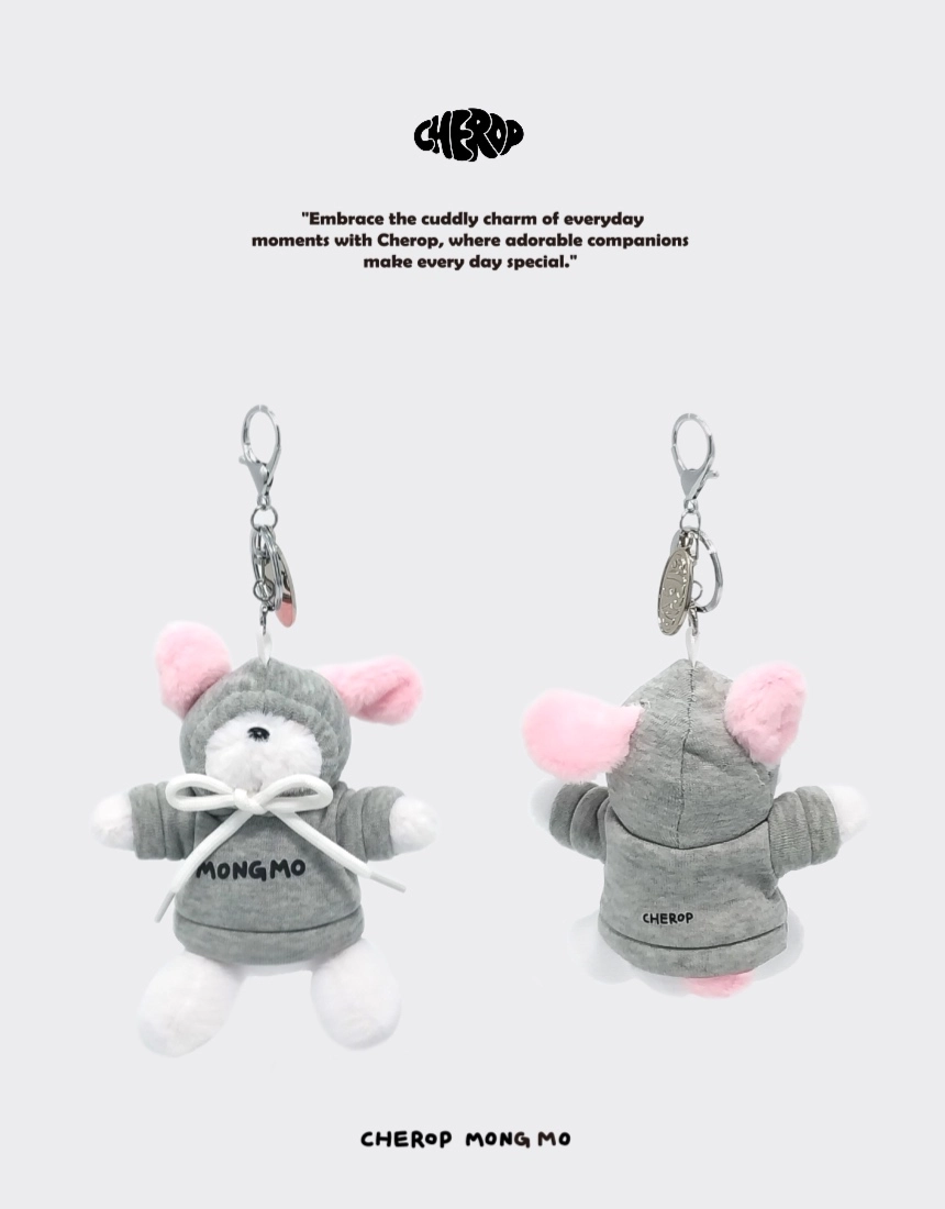 Mongmo Hoodie 2color (3size) : cherop mongmo