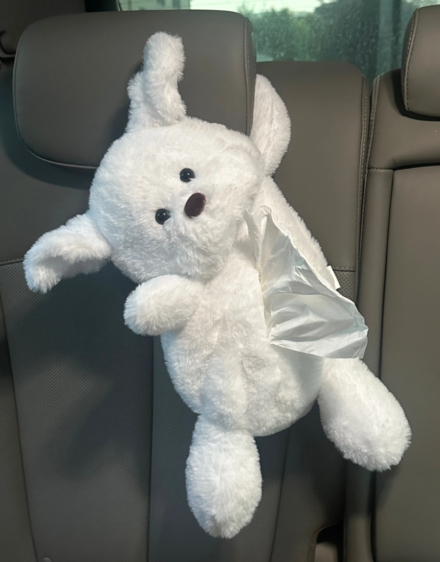 Mongmo Plush Tissue Case : cherop mongmo