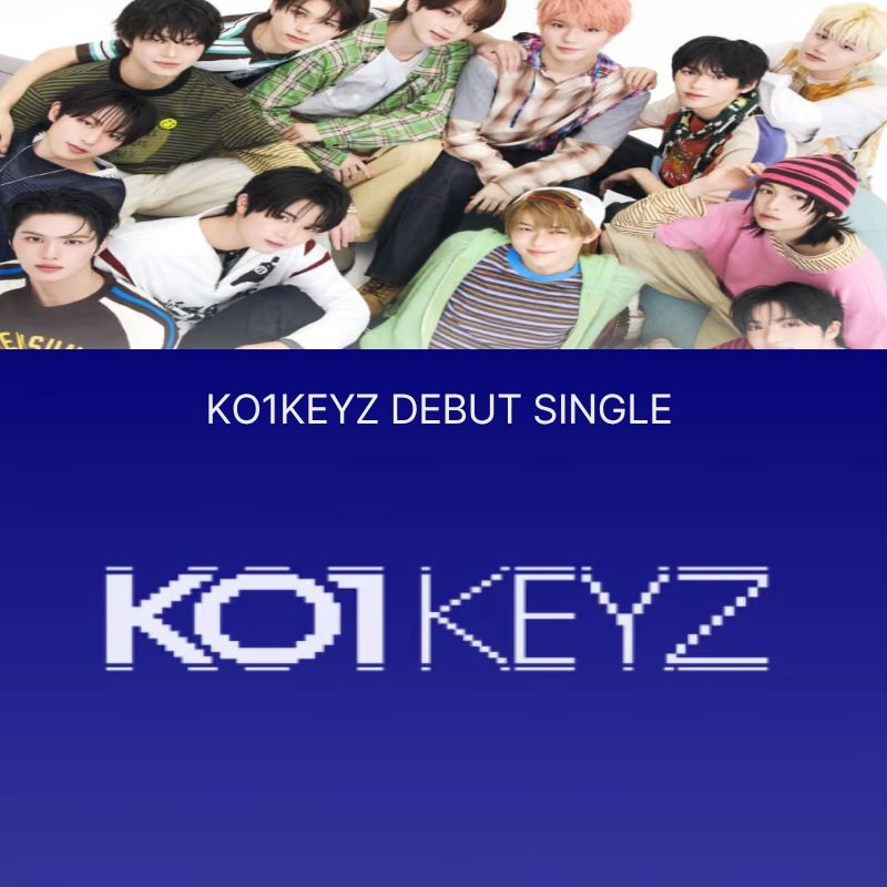 100% official Korean album,KO1KEYZ DEBUT SINGLE 「KO1KEYZ」 (KR