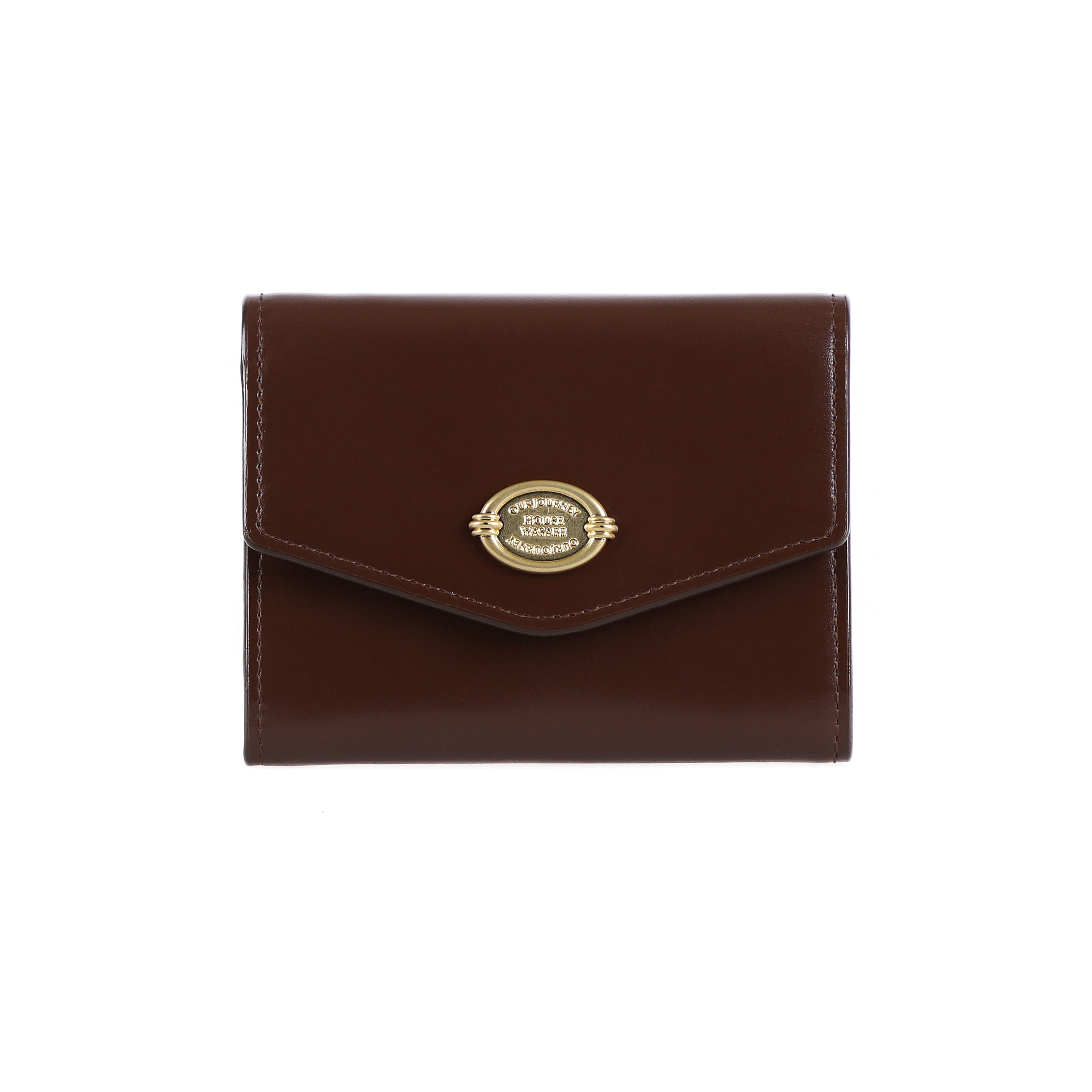 SALE ！HOUSE wasabe mini wallet brown 와사베 아우어 브라운 반지갑