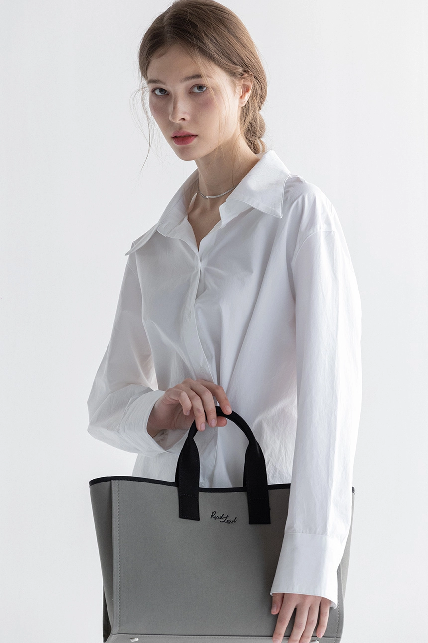 Sandel Canvas Carryall Bag _ Black