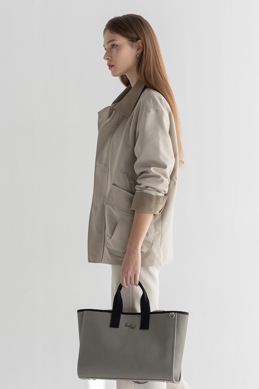 Sandel Canvas Carryall Bag _ Black