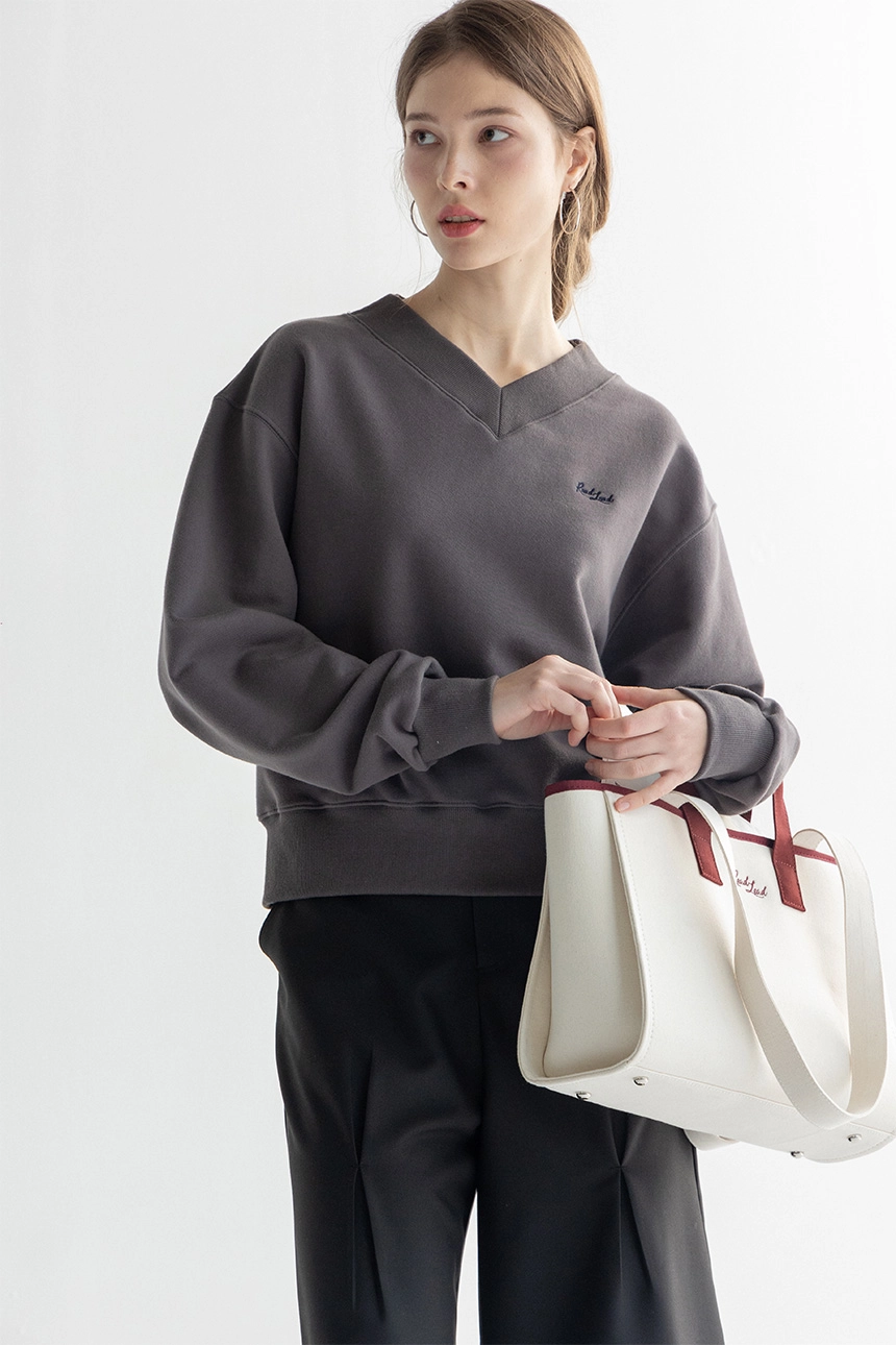 Sandel Canvas Carryall Bag _ burgundy