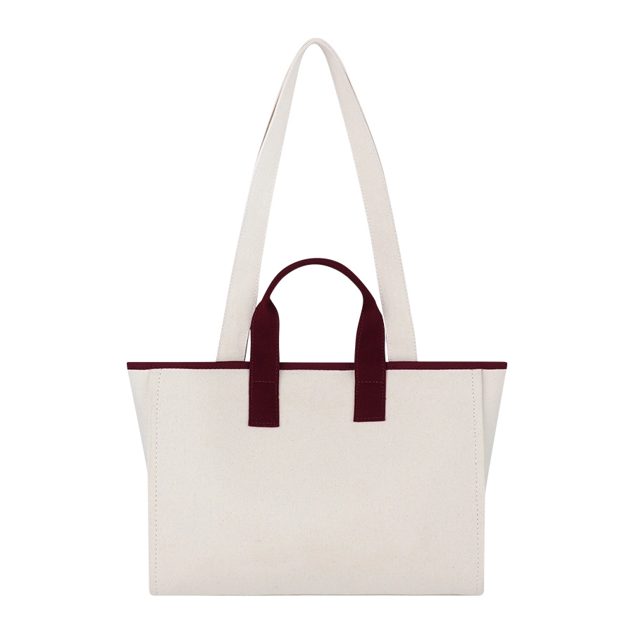 Sandel Canvas Carryall Bag _ burgundy