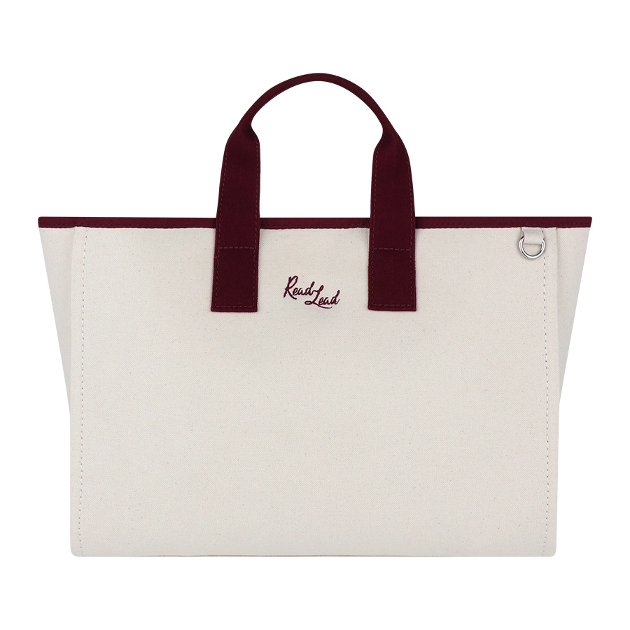Sandel Canvas Carryall Bag _ burgundy