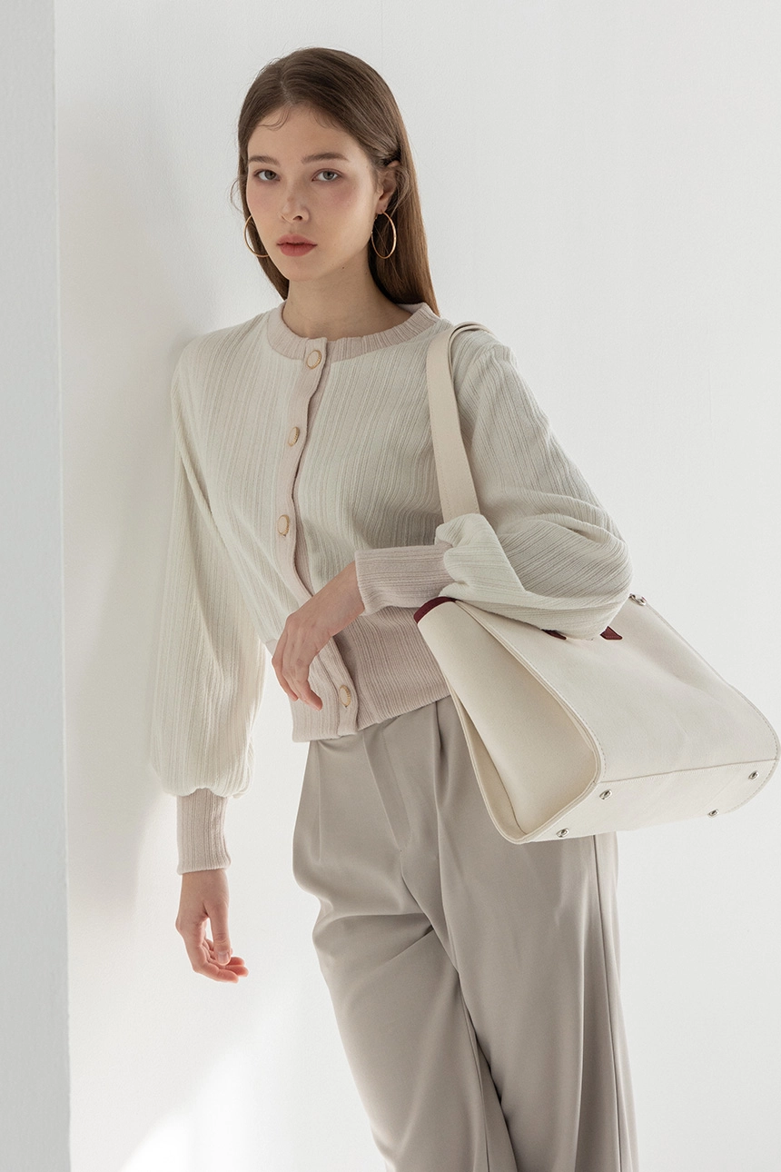 Sandel Canvas Carryall Bag _ burgundy