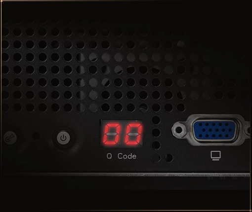 Front-bezel Q-Code