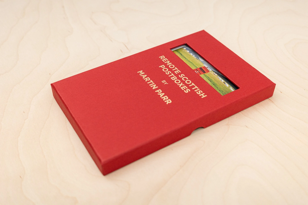 Martin Parr] Remote Scottish Postboxes Postcard Box Set (Signed