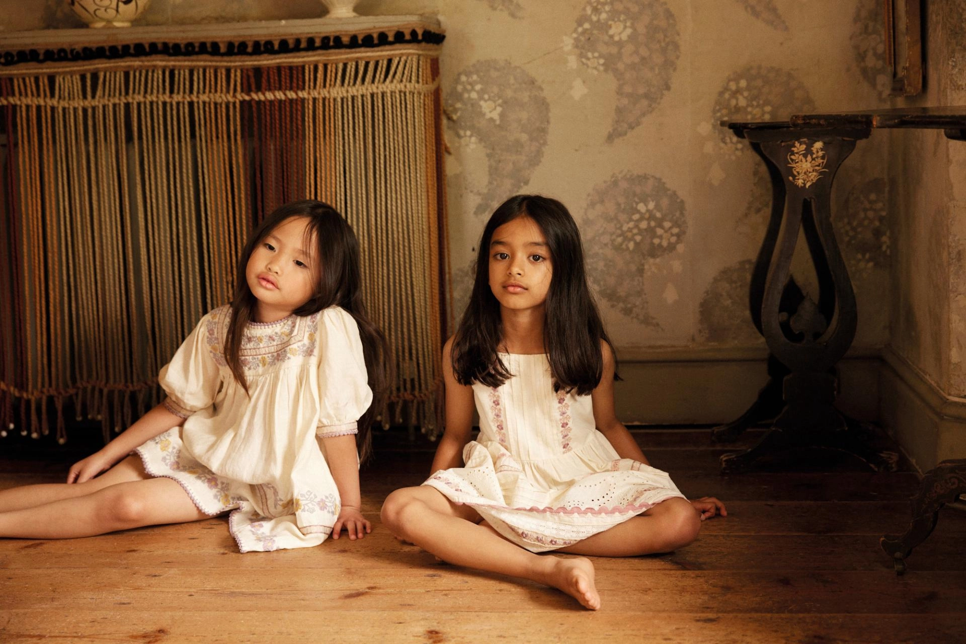 아폴리나 키즈 26SS_ Theodora Short Set - Blue-lilac☆3-5, 7-9Y 