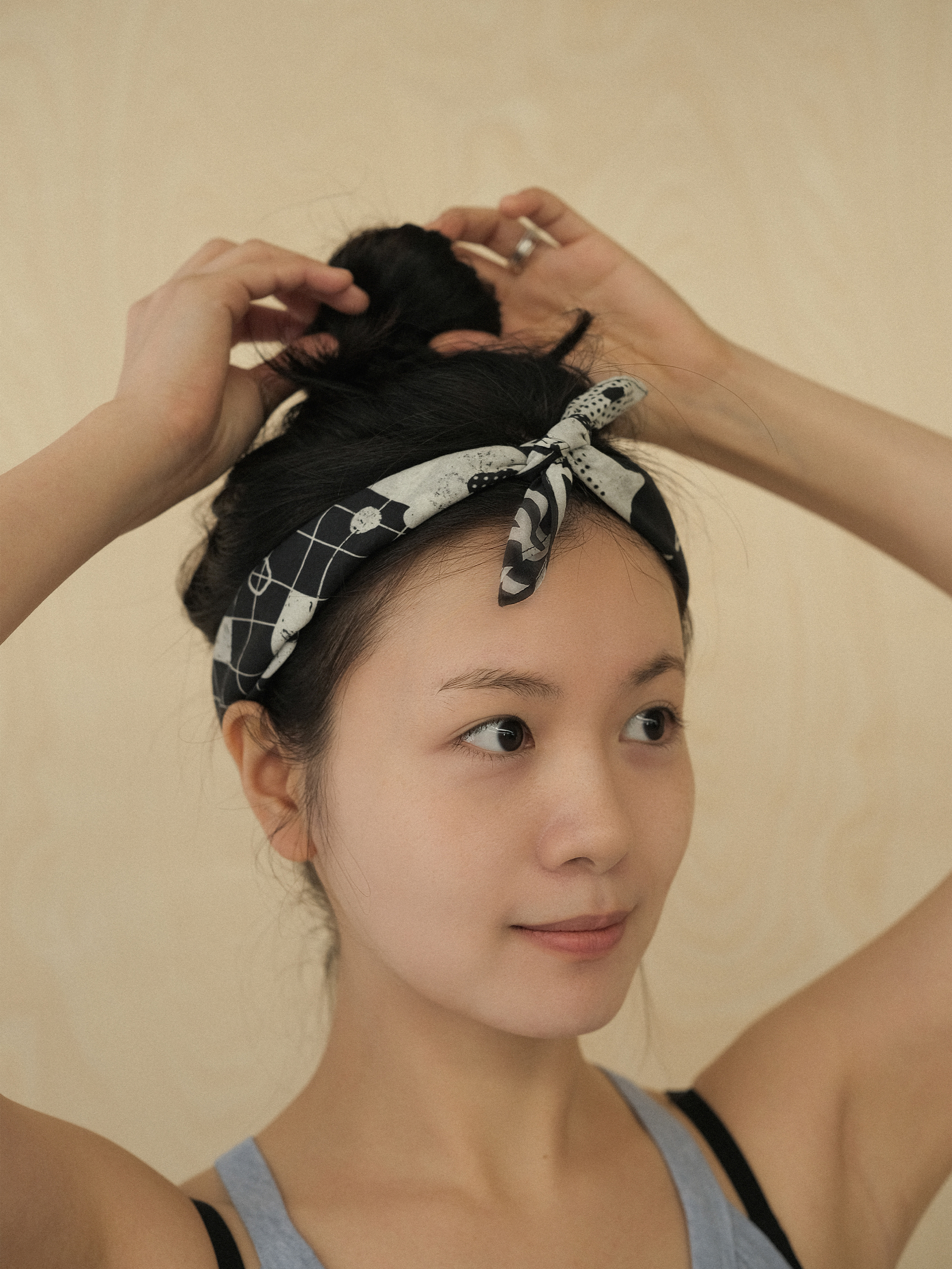 layers of time bandana : エメモガーデン