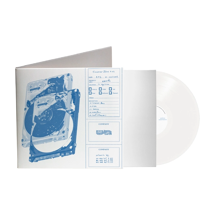 summer flows 0.02 White Vinyl : wave to earth | official website