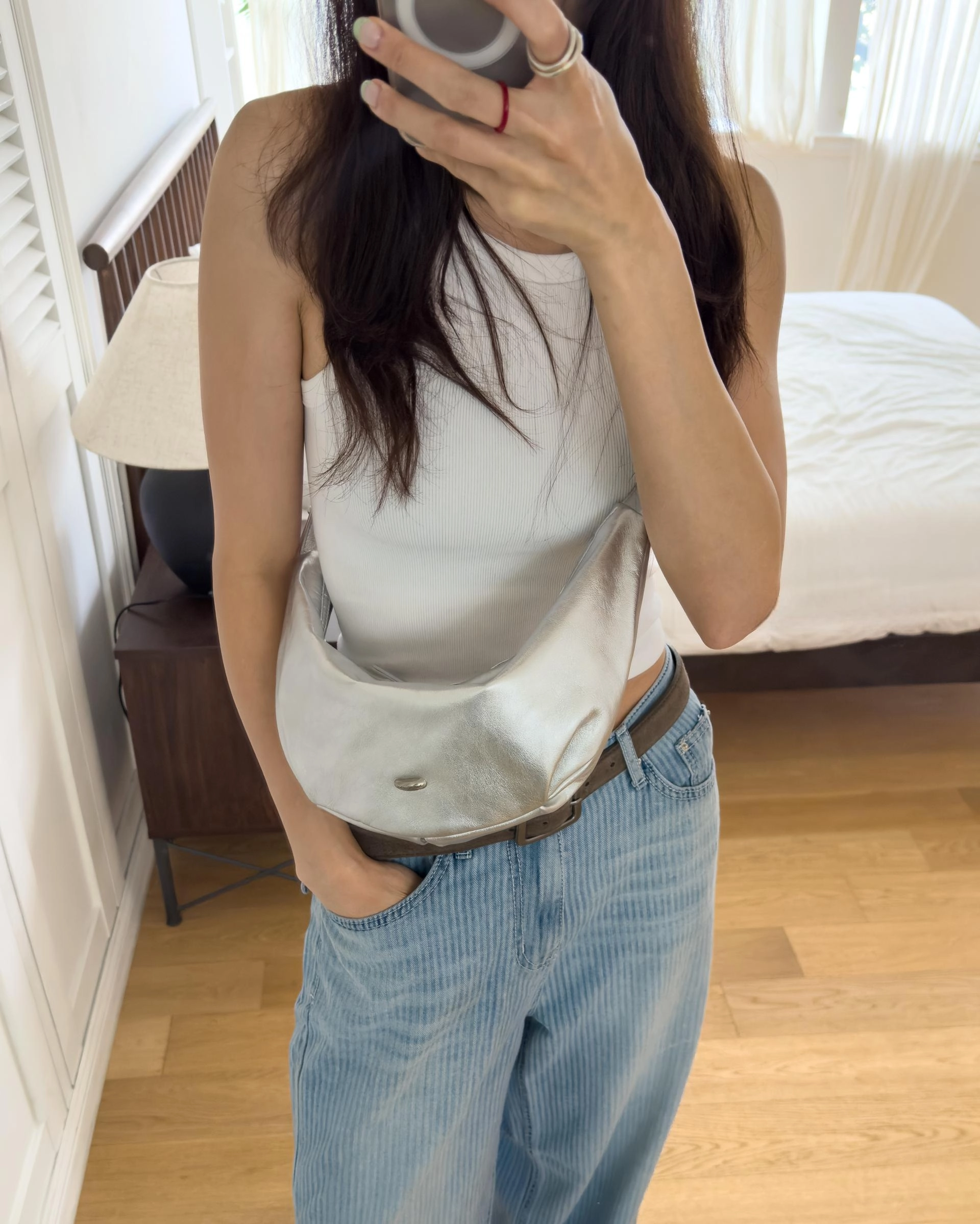 Separated body bag / Cent Crossbody Bag