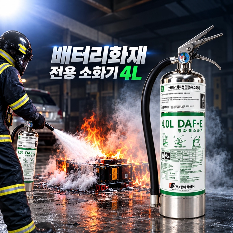 배터리 소화기 4L