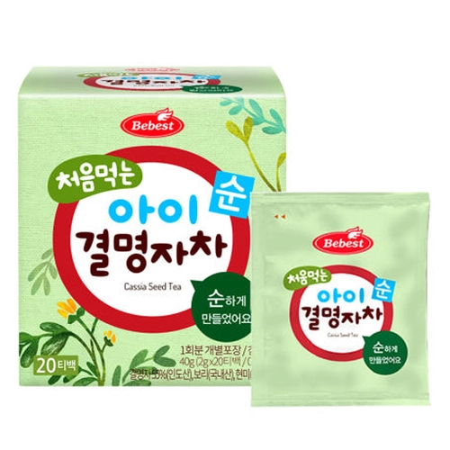 베베스트 처음먹는 유기농 아이 결명자차 (20티백) 1EA