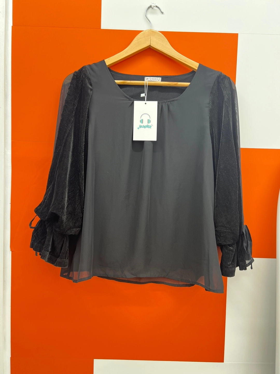 버디즈 빈티지 AXES FEMME 엑시즈 팜므 블라우스 M