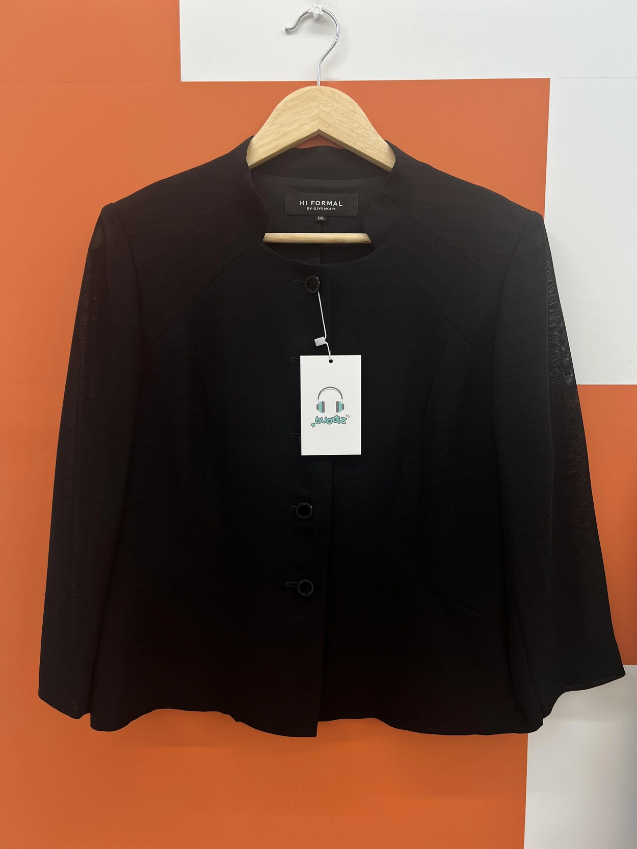 버디즈 빈티지 GIVENCHY 논카라 블레이저 L