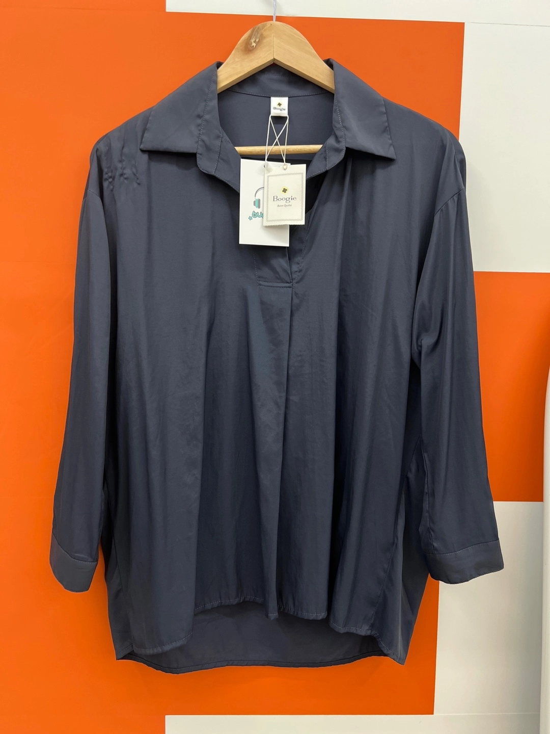 새상품 Boogie 루즈핏 셔츠 F