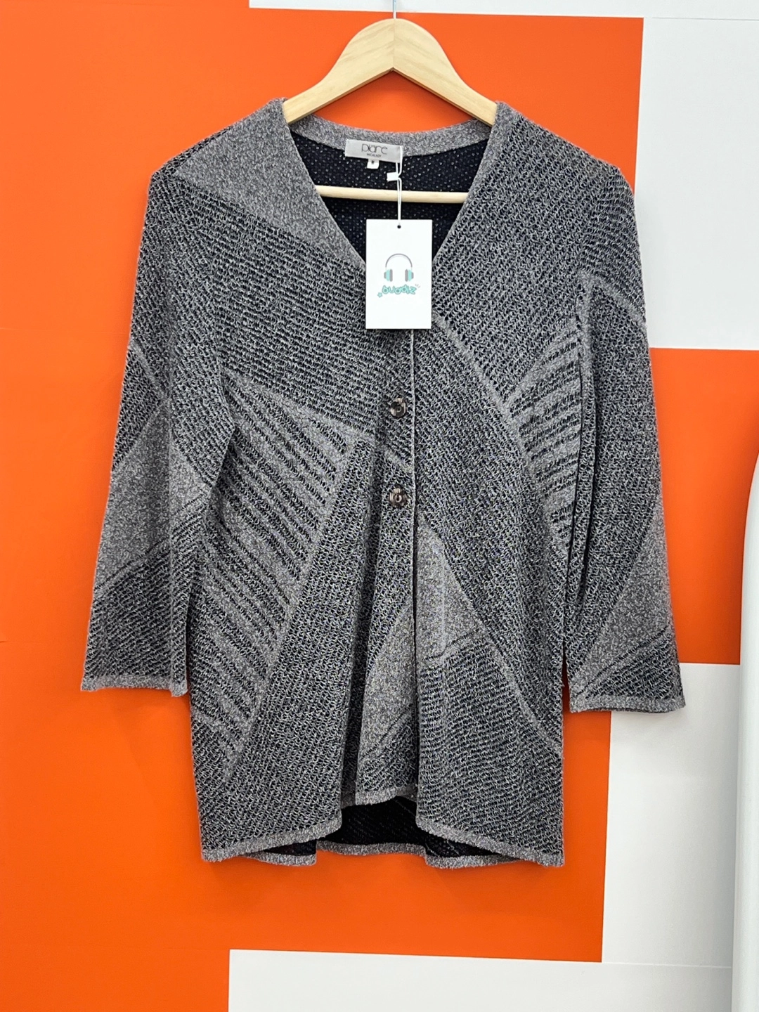 MICALADY 레이온 혼방 가디건 M