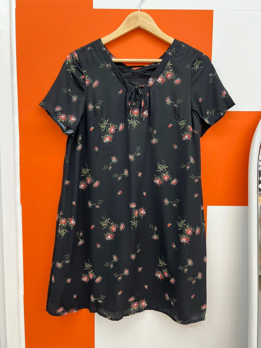 버디즈 빈티지 SPIRAL GIRL 반팔 원피스 F (새상품)