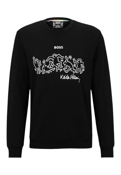 [병행수입] BOSS 키스해링 레귤러핏 스웨트셔츠 M 추천형