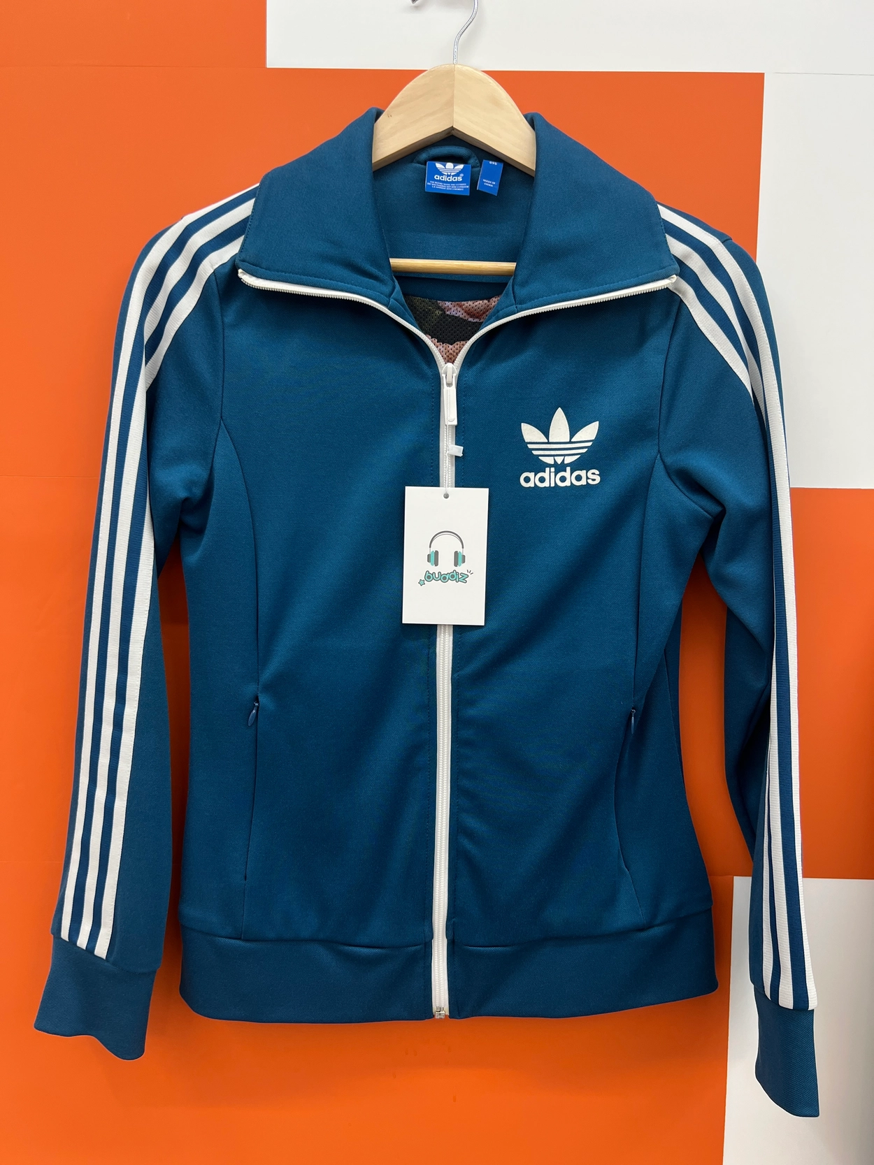 버디즈 빈티지 ADIDAS ORIGINALS 집업 져지 M