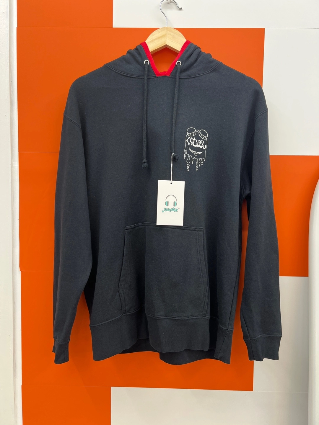 버디즈 빈티지 UNITED ATHLE 코튼 100% 후드티 L